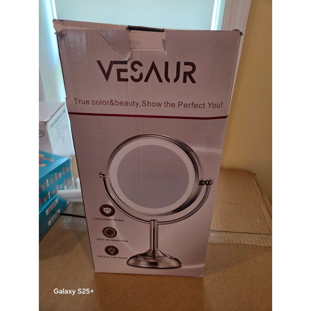 Vesaur Profesional Large Lighted Makeup Mirror